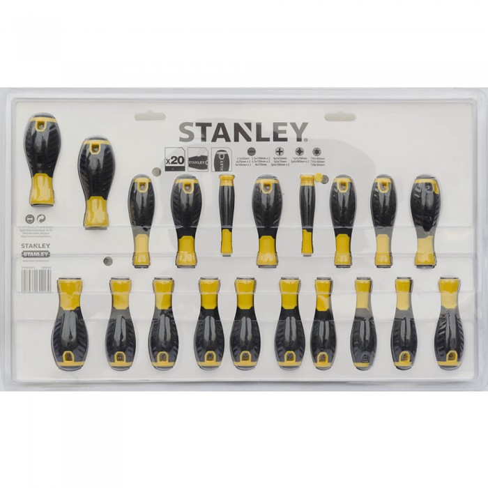 Набір з двадцяти викруток ESSENTIAL STANLEY STHT0-60213 (STHT0-60213)
