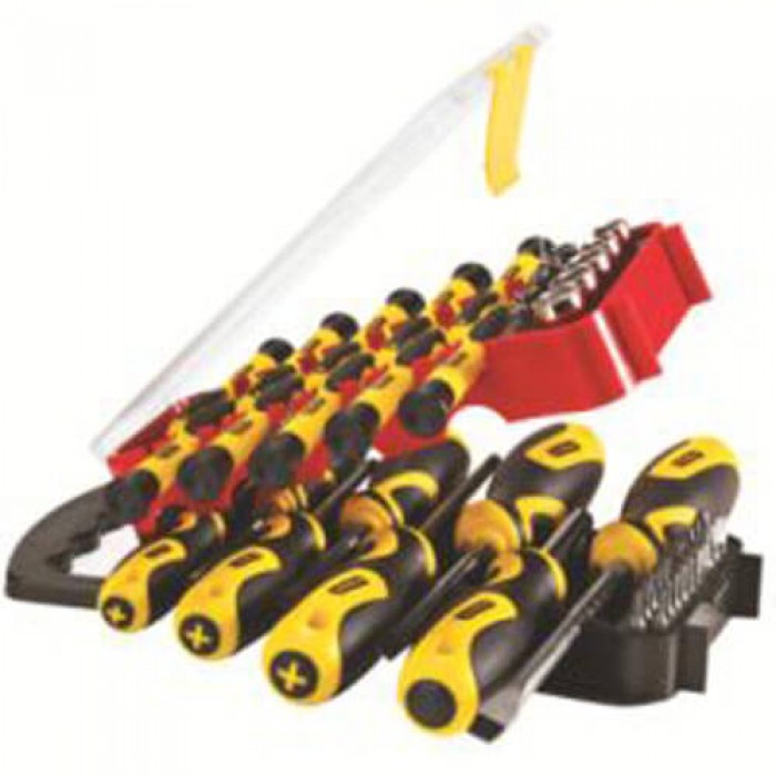 Набір викруток з сорока дев’яти предметів з сумкою для зберігання STANLEY STHT0-70886 (STHT0-70886)