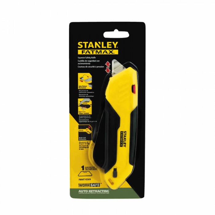 Ніж безпечний FATMAX® Box Box з висувним трапецевидним лезом STANLEY FMHT10369-0 (FMHT10369-0)