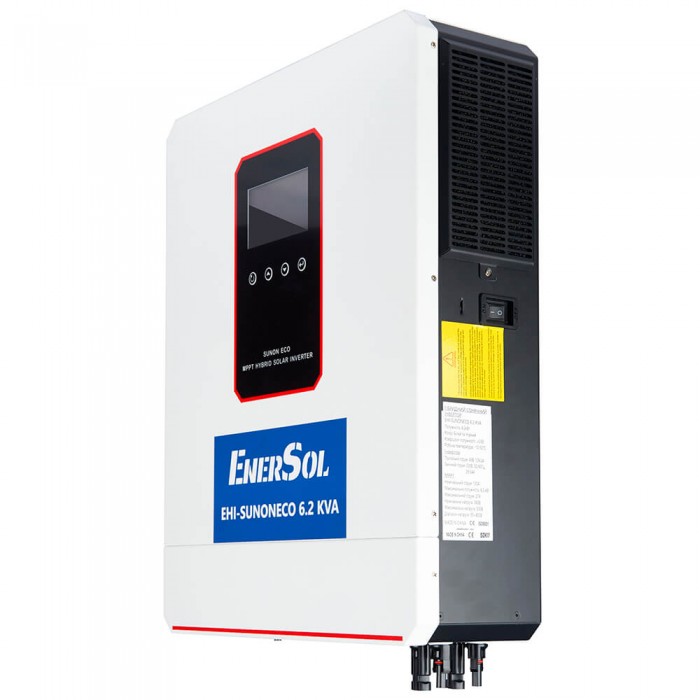 Інвертор гібридний EnerSol EHI-SUNONECO6.2KW+EB-SK-51.2V200Ah (EHI-SUNONECO6.2KW+EB-SK-51.2V200Ah)