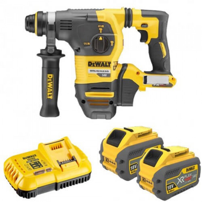 Перфоратор аккумуляторный бесщеточный SDS-Plus DeWALT DCH333X2 (DCH333X2)