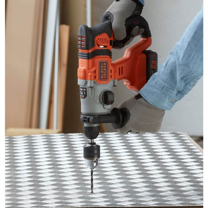 Перфоратор акумуляторний BLACK+DECKER BCD900B (BCD900B)