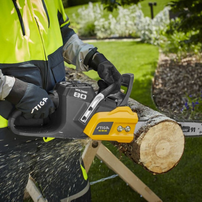 Пила цепная аккумуляторная бесщеточная STIGA SC80AE (SC80AE)