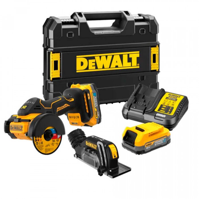 Пилка дисковая универсальная аккумуляторная бесщеточная DeWALT DCS438E2T (DCS438E2T)