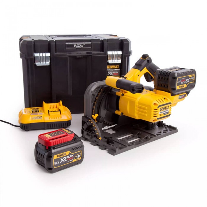 Пила дисковая погружная аккумуляторная DeWALT DCS520T2 (DCS520T2)