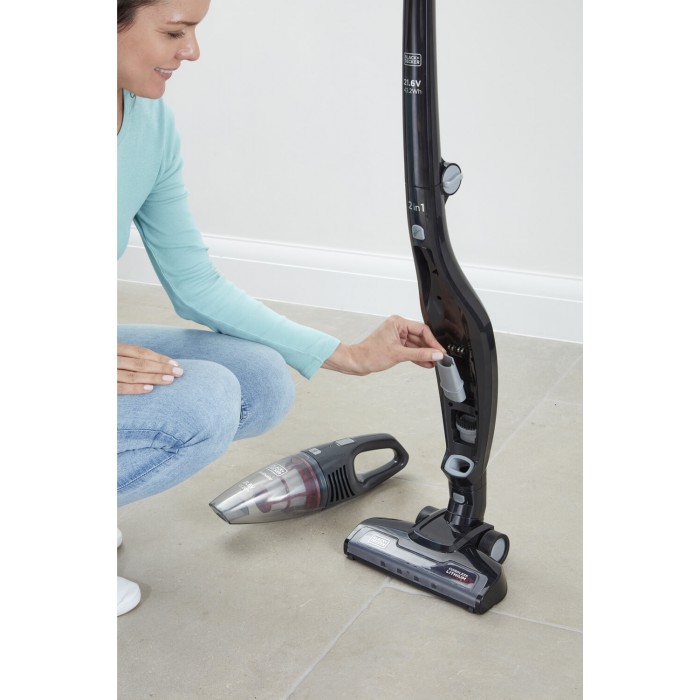 Пилосос акумуляторний (електровіник) BLACK+DECKER SVB620JW (SVB620JW)