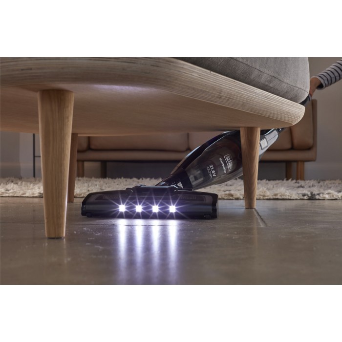 Пилосос акумуляторний (електровіник) BLACK+DECKER SVB620JW (SVB620JW)