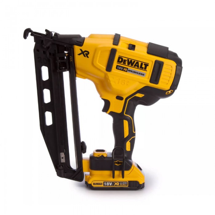 Пістолет цвяхозабивний акумуляторний безщітковий DeWALT DCN660D2 (DCN660D2)