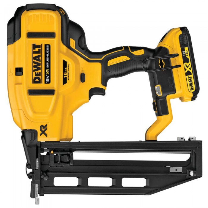 Пістолет цвяхозабивний акумуляторний безщітковий DeWALT DCN662D2 (DCN662D2)