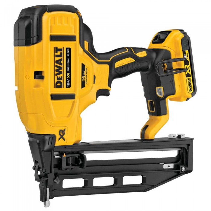 Пістолет цвяхозабивний акумуляторний безщітковий DeWALT DCN662D2 (DCN662D2)