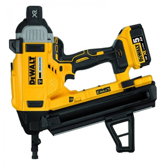 Купити Пістолет цвяхозабивний акумуляторний безщітковий DeWALT DCN890P2 (DCN890P2) Пістолет цвяхозабивний акумуляторний безщітковий DeWALT DCN890P2 (DCN890P2)