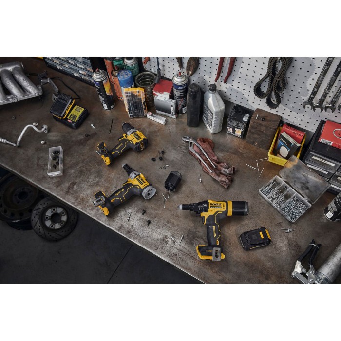 Заклепочник акумуляторний безщітковий DeWALT DCF414NT (DCF414NT)