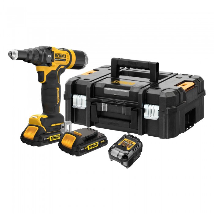 Заклепочник акумуляторний безщітковий DeWALT DCF403D2GT (DCF403D2GT)