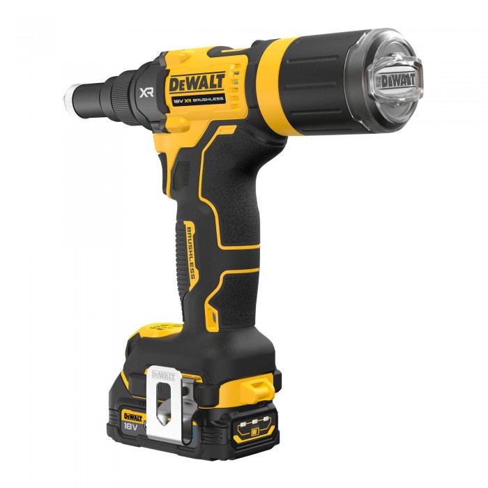 Заклепочник акумуляторний безщітковий DeWALT DCF403E1GT (DCF403E1GT)