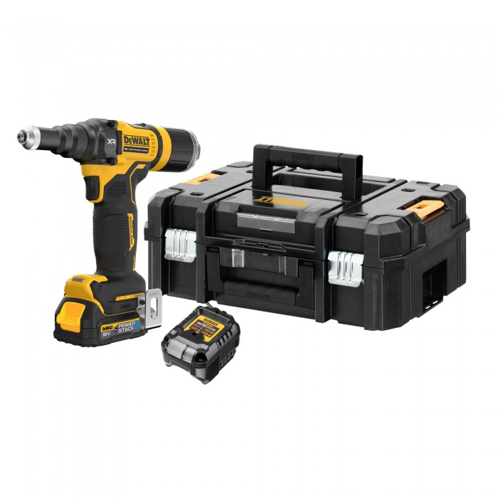 Заклепочник акумуляторний безщітковий DeWALT DCF403E1GT (DCF403E1GT)