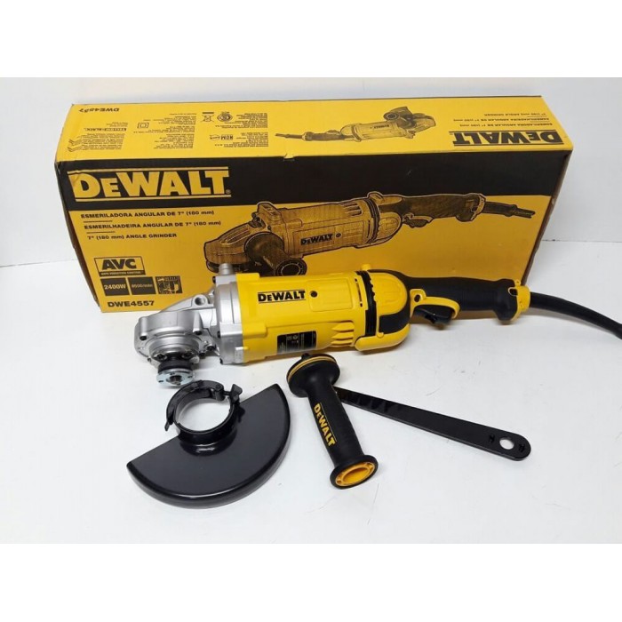 Шлифмашина угловая - болгарка сетевая DeWALT DWE4557 (DWE4557)