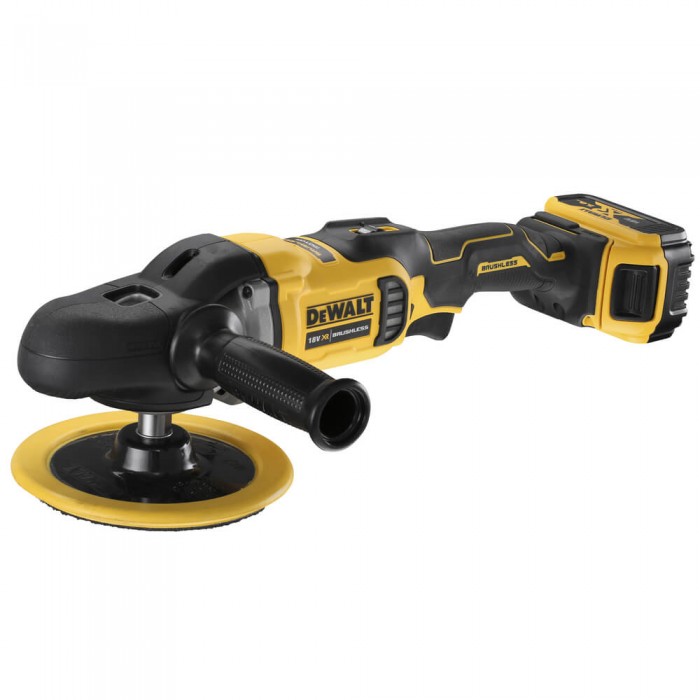 Купити Полірувальна машина акумуляторна безщіткова DeWALT DCM849P2 (DCM849P2) Полірувальна машина акумуляторна безщіткова DeWALT DCM849P2 (DCM849P2)
