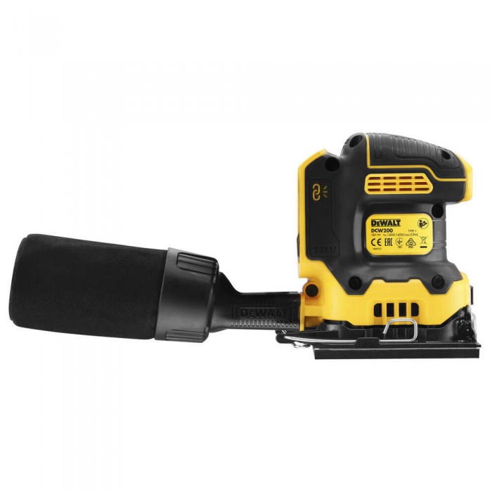 Шліфмашина вібраційна акумуляторна DeWALT DCW200NT (DCW200NT)