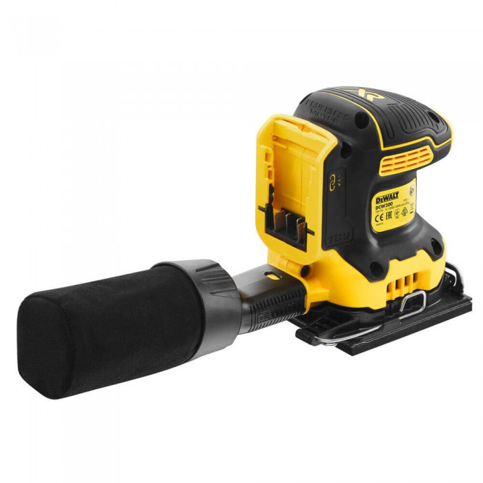 Шліфмашина вібраційна акумуляторна DeWALT DCW200NT (DCW200NT)