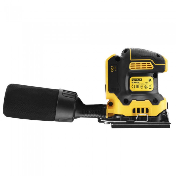 Шліфмашина вібраційна акумуляторна DeWALT DCW200NT (DCW200NT)
