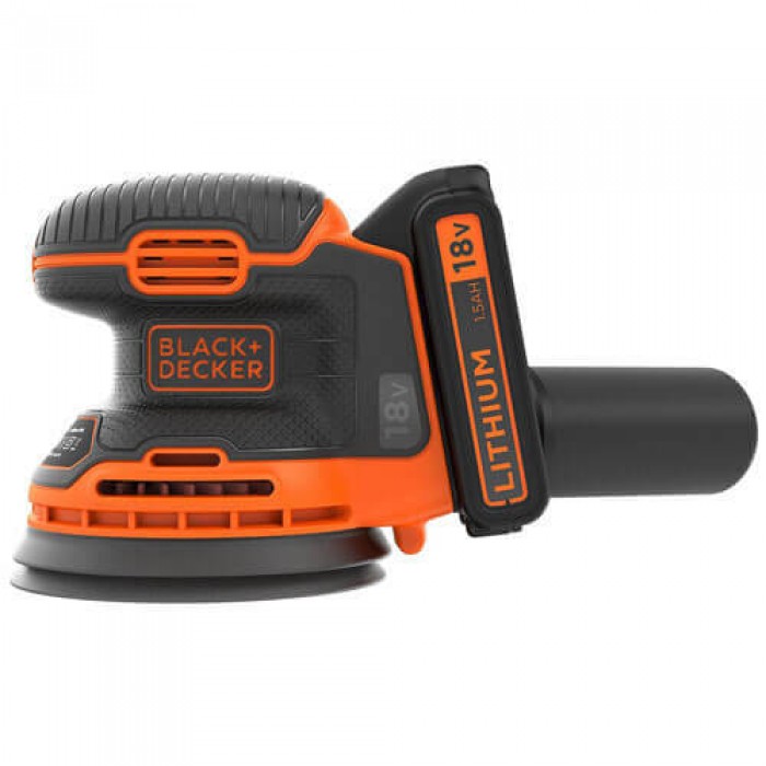 Шліфмашина ексцентрикова акумуляторна BLACK+DECKER BDCROS18 (BDCROS18)