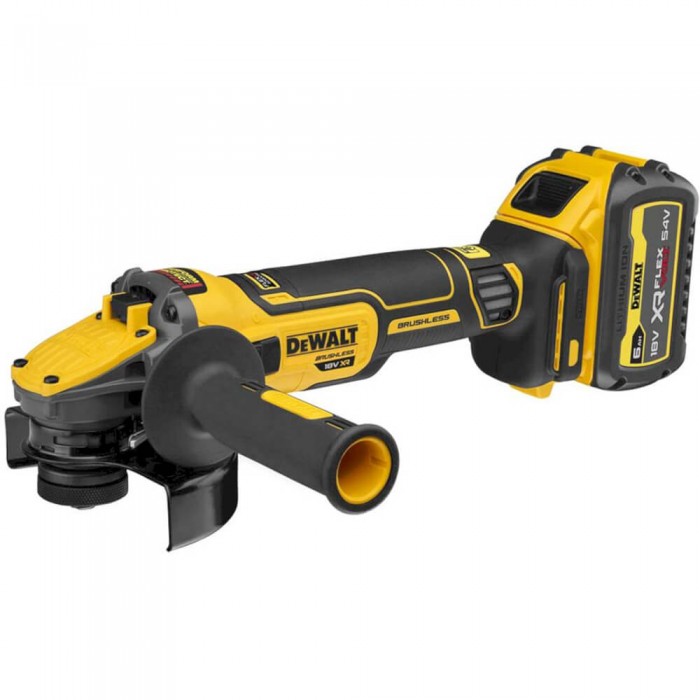 Шлифмашина угловая - болгарка бесщеточная аккумуляторная DeWALT DCG409VST1 (DCG409VST1)