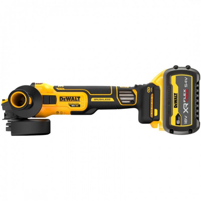 Шлифмашина угловая - болгарка бесщеточная аккумуляторная DeWALT DCG409VST1 (DCG409VST1)