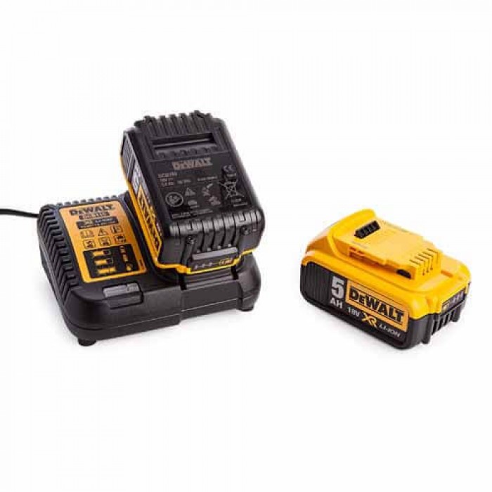 Прямошлифовальна машина акумуляторна безщіткова DeWALT DCG426P2 (DCG426P2)