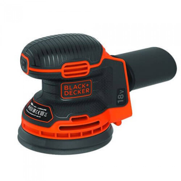 Шліфмашина ексцентрикова акумуляторна BLACK+DECKER BDCROS18N (BDCROS18N)