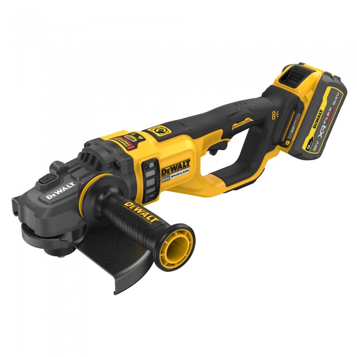 Шлифмашина угловая - болгарка бесщеточная аккумуляторная DeWALT DCG460X2 (DCG460X2)