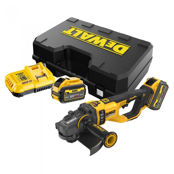 Шлифмашина угловая - болгарка бесщеточная аккумуляторная DeWALT DCG460X2 (DCG460X2)