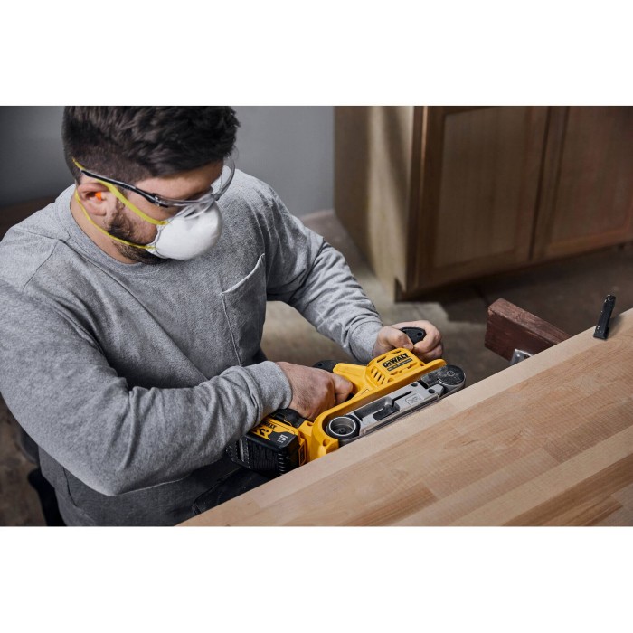 Шліфмашина стрічкова акумуляторна безщіткова DeWALT DCW220P2 (DCW220P2)