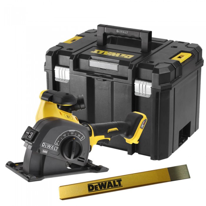 Купити Штроборіз акумуляторний безщітковий DeWALT DCG200NT (DCG200NT) Штроборіз акумуляторний безщітковий DeWALT DCG200NT (DCG200NT)