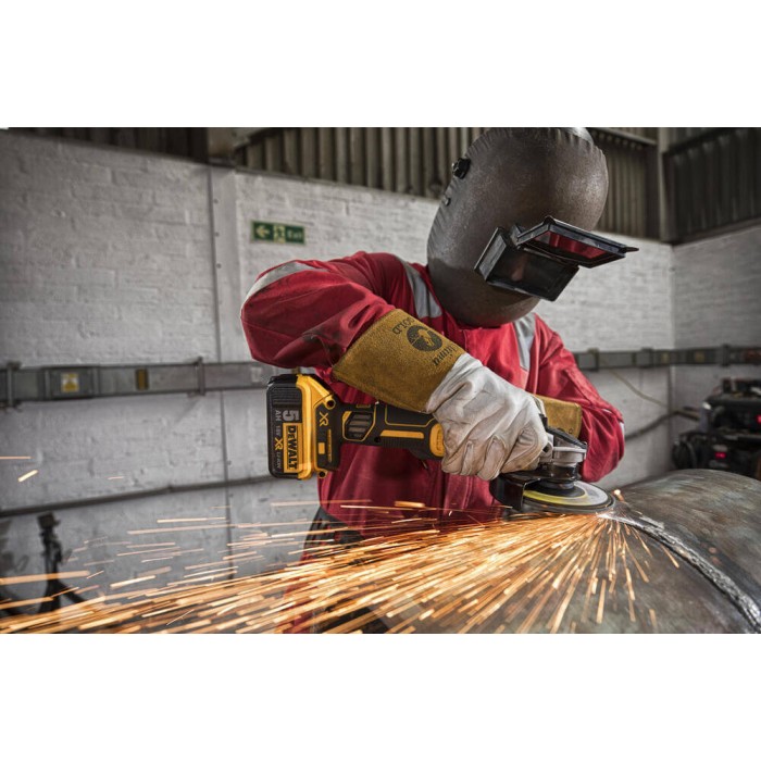 Шлифмашина угловая - болгарка бесщеточная аккумуляторная DeWALT DCG405P3 (DCG405P3)