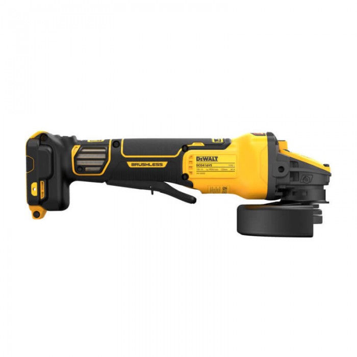 Шлифмашина угловая - болгарка бесщеточная аккумуляторная DeWALT DCG416VSN (DCG416VSN)