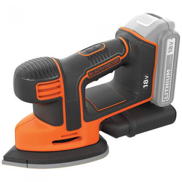 Шліфмашина вібраційна акумуляторна BLACK+DECKER BDCDS18N (BDCDS18N)