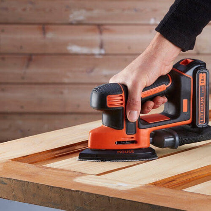 Шліфмашина вібраційна акумуляторна BLACK+DECKER BDCDS18N (BDCDS18N)