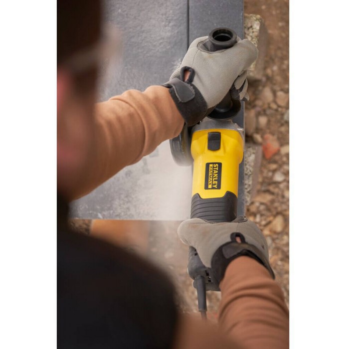 Шлифмашина угловая - болгарка сетевая STANLEY FATMAX FMEG225VS (FMEG225VS)