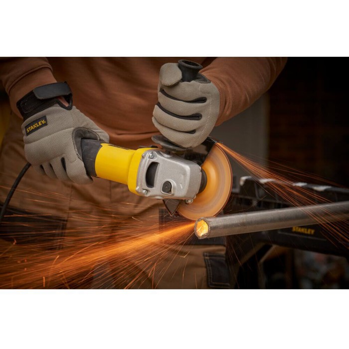 Шлифмашина угловая - болгарка сетевая STANLEY FATMAX FMEG225VS (FMEG225VS)