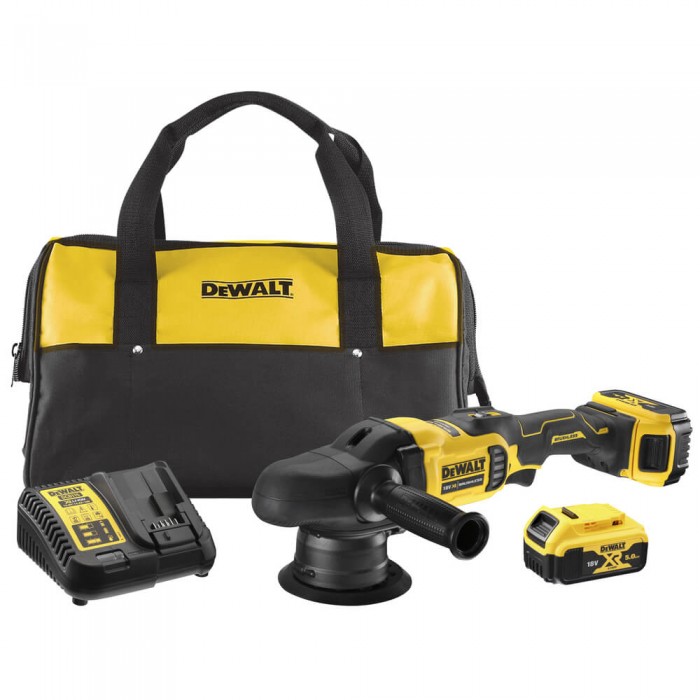 Полірувальна машина акумуляторна безщіткова DeWALT DCM848P2 (DCM848P2)