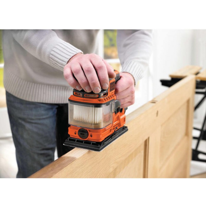 Шліфмашина вібраційна мережева BLACK+DECKER KA330EKA (KA330EKA)