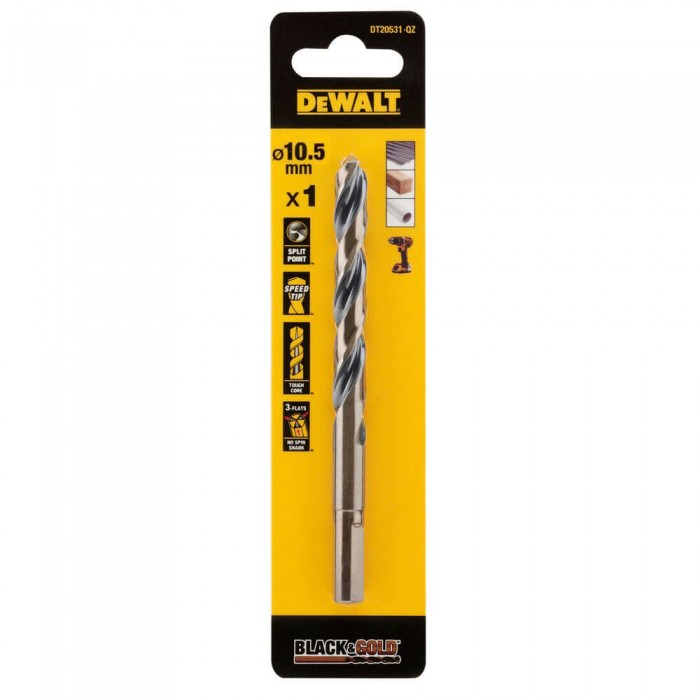 Сверло по металлу Black&Gold DeWALT DT20531 (DT20531)