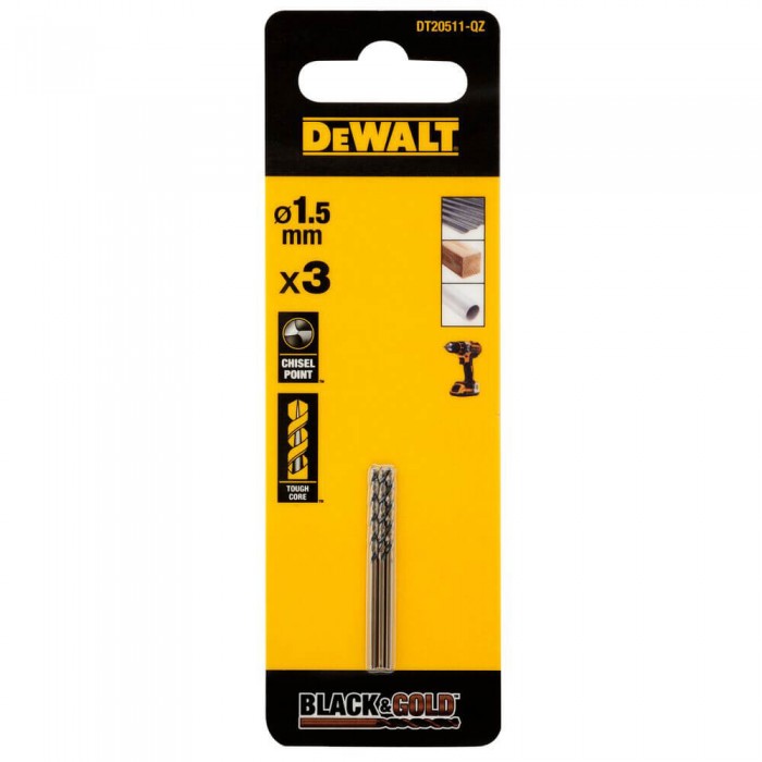 Сверло по металлу EXTREME Black & Gold DeWALT DT20511 (DT20511)