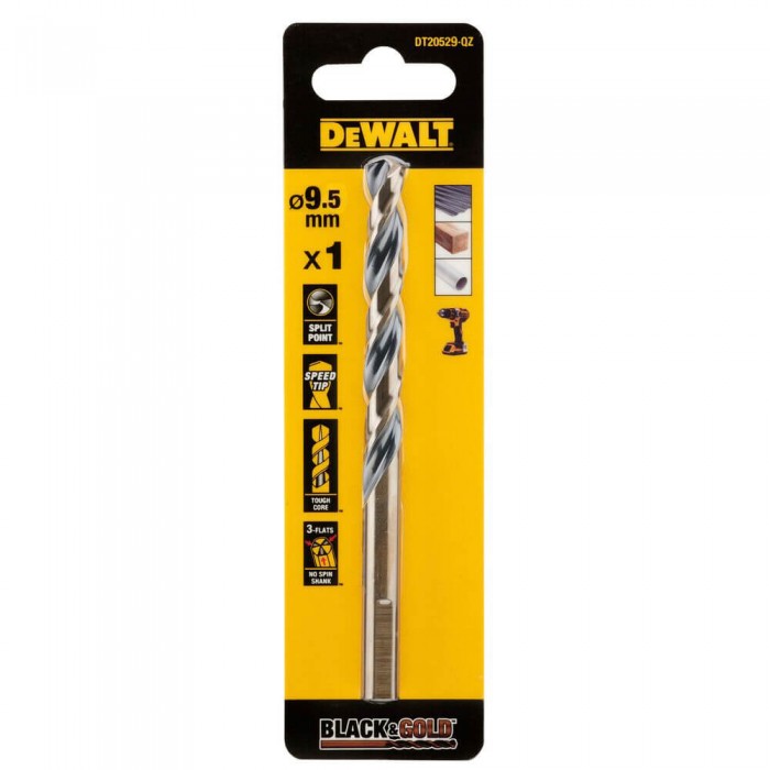 Сверло по металлу Black&Gold DeWALT DT20529 (DT20529)