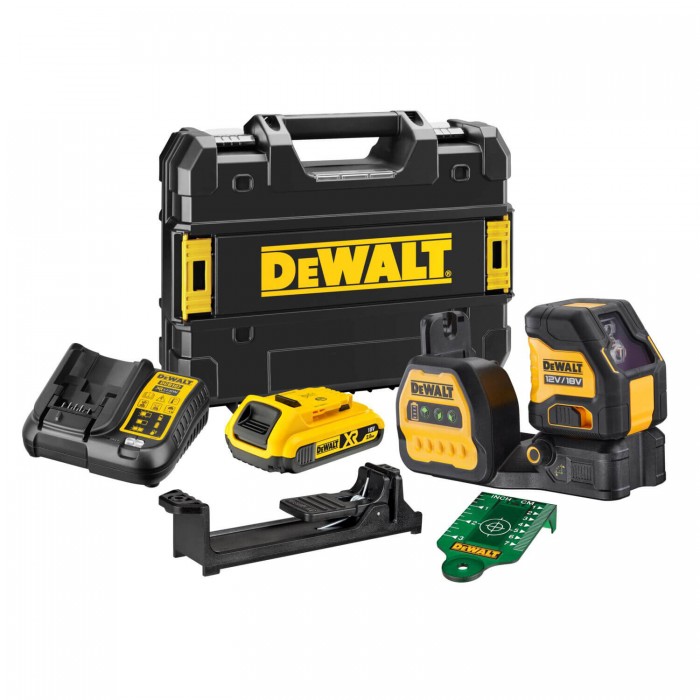 Рівень лазерний лінійний DeWALT DCE088D1G18 (DCE088D1G18)