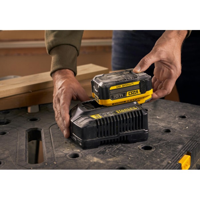 Зарядное устройство и 1 аккумулятор STANLEY FATMAX SFMCB14M1 (SFMCB14M1)