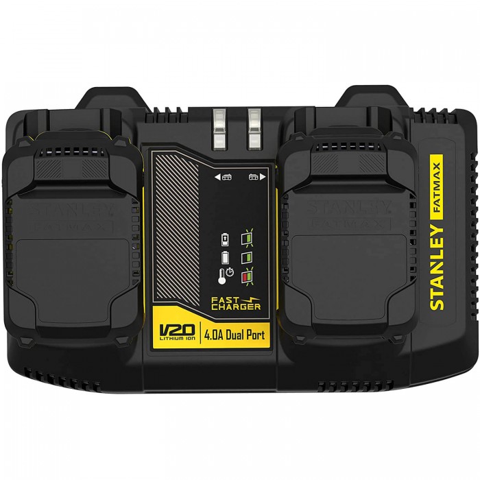Купити Зарядное устройство на 2 аккумулятора 18В STANLEY FATMAX SFMCB24 (SFMCB24) Зарядное устройство на 2 аккумулятора 18В STANLEY FATMAX SFMCB24 (SFMCB24)