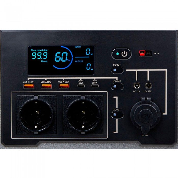 Портативний зарядний пристрій EnerSol EPB-2000NF (EPB-2000NF)