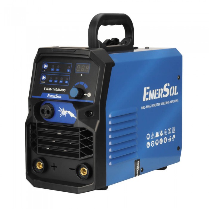 Купити Зварювальний напівавтомат інверторний EnerSol EWM-140AMDS (EWM-140AMDS) Зварювальний напівавтомат інверторний EnerSol EWM-140AMDS (EWM-140AMDS)