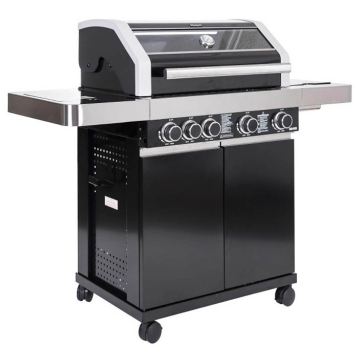 Газовий гриль Masport BBQ MB 4000, чорний (134223)